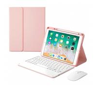 Custodia premium con tastiera e mouse touchscreen, compatibile con iPad 10.2 di nona generazione - Protezione versatile e maggiore produttività_Regal