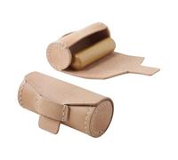 Custodia professionale per cosmetici e sigillatura pratica PU mantiene la forma dell'oggetto durante i viaggi o l'uso quotidiano Custodia cilindrica regalo aziendale, Nude