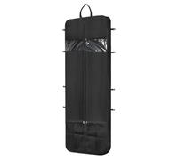 Custodia professionale per indumenti da 182 cm, protezione per abiti da sposa, borsa pieghevole da appendere, antipolvere, in tessuto Oxford, salvaspazio, organizer per armadi