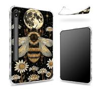 Custodia progettata per Samsung Galaxy Tab S8 Plus 2022/S7 FE 2021/S7 Plus 2020 da 12,4 pollici con supporto per penna S, retro trasparente con luna di miele, cover paraurti sottile in morbido TPU