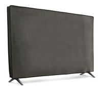 kwmobile Protezione Compatibile con 55" TV - Cover Proteggi-Schermo PC e TV - Custodia Protettiva Anti-Polvere da Interno - Grigio Scuro