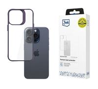 Custodia protettiva 3MK Armor per iPhone 15 Pro Max, colore viola.