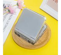 Custodia protettiva a 360 gradi con design impermeabile e ammortizzante per console di gioco portatile Miyoo Flip (grigio trasparente)