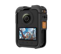 Custodia protettiva a gabbia per conigli, in alluminio, per Osmo 360, per Action Camera Osmo 360, supporto adattatore di espansione multifunzionale con telaio in metallo (nero)
