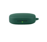 Custodia protettiva adatta per auricolari SHOKZ OpenFit Pro T010, in morbido silicone, antiurto e antipolvere, colore verde scuro
