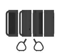 Custodia protettiva altoparlante per Sonos Roam 2 custodia in silicone antiurto e resistente alla polvere per altoparlante wireless Bluetooth, Nero