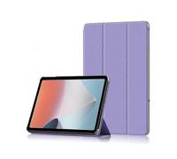 Custodia protettiva antigraffio e anticaduta per tablet Oppo Pad Air con supporto a tre ante in pelle