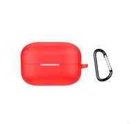 Custodia protettiva antigraffio per auricolari in silicone, morbida, senza fili, per Sony LinkBuds Clip WF-LC900, leggera (rosso)