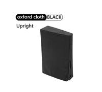 Custodia protettiva antipolvere verticale nera per console di gioco Sony PlayStation 5 PS5, custodia lavabile