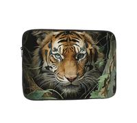 Custodia protettiva antiurto per laptop da 12 pollici, custodia per laptop Tiger Can See, borsa per computer