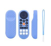 Custodia protettiva antiurto per VIZIO XRT281 telecomando, custodia in silicone morbida per VIZIO XRT281 telecomando (glow-in-the-dark blue)