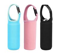 Custodia Protettiva Bottiglia d'Acqua 3 Pezzo Manicotto Della Bottiglia Dell'Acqua Neoprene Custodia Protettiva Per Bottiglia d'Acqua Portatile Custodia Protettiva Tinta Unita Bottiglia d'Acqua