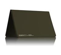 Custodia protettiva brevettata per 6 carte | RFID NFC e blocco del campo magnetico | Protezione della carta e organizer per carte di credito, carte di debito, carte d'identità | Protezione dei dati al 100% verificata da CTC/advanced (membro del gruppo RW TÜV) | Espresso
