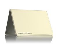 Custodia protettiva brevettata per 6 carte | RFID NFC e blocco del campo magnetico | Protezione della carta e organizer per carte di credito, carte di debito, carte d'identità | Protezione dei dati al 100% verificata da CTC/advanced (membro del gruppo RW TÜV) | Roma