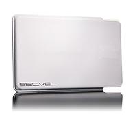 Custodia protettiva brevettata | RFID NFC e blocco del campo magnetico | Protezione della carta per carte di credito, carte di debito, carte d'identità | Copertura di protezione della carta contro il furto di dati | Protezione dei dati al 100% verificata da CTC/advanced (membro del gruppo RW TÜV) | Bianco