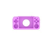 Custodia protettiva compatibile con ANBERNIC RG35XX H, custodia in silicone per console di gioco, guscio di protezione, manicotto per console di gioco portatile, scatola di immagazzinaggio (Viola)
