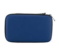 Custodia protettiva compatibile con Nintendo 3DS / 3DS XL / New 2DS XL / New 3DS XL case, astuccio, borsello per la tua preziosa console giochi, materiale piacevole, colore blu scuro, ideale viaggi