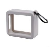 Custodia protettiva compatta per altoparlanti JBL GO2, realizzata in morbido silicone per una comoda maneggevolezza e trasporto (grigio)