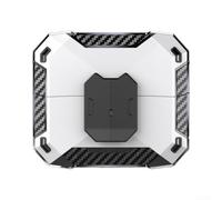 Custodia protettiva compatta per JBL For Wave Beam 2 con costruzione e pratica funzione di supporto integrato (1 bianco)