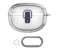 Custodia Protettiva con Blocco Sicuro Compatibile con Bose Ultra Open Earbuds Modello 2024 | Antiurto Antigraffio | Protezione Silicone con Portachiavi