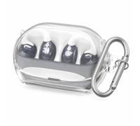 Custodia Protettiva con Moschettone per Custodia di Ricarica JBL Soundgear Clips | Antishock e Resistente ai Graffi | Protettore Guscio Rigido con Portachiavi