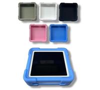 Custodia protettiva con paraurti e protezione per lo schermo, compatibile con i lettori di pagamento con carta SumUp Solo e SumUp Solo Lite (Blu Pastello)