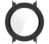 Custodia protettiva con protezione schermo in vetro temperato compatibile con CMF Watch3 Pro - Nero