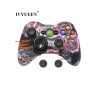 Custodia protettiva con stampa a trasferimento d'acqua Black Dragon per controller cablato/wireless Microsoft