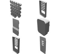 Custodia Protettiva con Tasti per Teenage Engineering PO-12 Pocket Operator