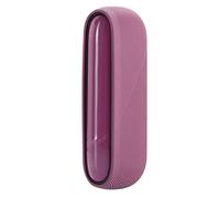 Custodia protettiva + coperchio laterale per -IQOS 3.0 Duo, supporto in silicone per sigaretta elettronica, accessori sostituibili per decorazione sigaretta elettronica (viola)