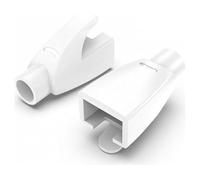 Custodia protettiva - Custodia per connettore rj45, 50 pezzi in bianco, protegge da polvere e corrosione. Ideale per impianti elettrici. *