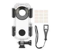 Custodia protettiva, custodia subacquea a rapida compatibilità per Insta360X4, impermeabile fino a 40 m/131 piedi con buona tenuta.