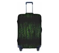 Custodia protettiva da viaggio con numeri binari, elastica, resistente ai graffi, disponibile in varie misure, colore: verde, bianco, M