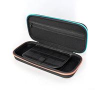 Custodia protettiva da viaggio in EVA, 1 pezzo, custodia rigida in EVA per Nintendo Switch 2 e console Oled con tasche interne antiurto, design portatile per pendolari, nero, 29 x 13,5 x 7 cm (doppio