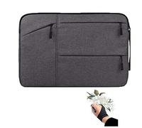 Custodia protettiva da viaggio per tablet da disegno, compatibile con Xp-pen Deco01 V2, Deco03, Star03, M708, GAOMON M106K, M10K, Huion HS611 H1060P (grigio)
