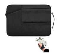 Custodia protettiva da viaggio per tablet da disegno, compatibile con Xp-pen Deco01 V2, Deco03, Star03, M708, GAOMON M106K, M10K, Huion HS611 H1060P (nero)
