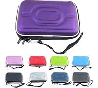 Custodia protettiva da viaggio rigida per Game Boy Advance Color Pocket GBA GBC GBP Console, borsa per il trasporto per Nintendo DS Lite NDSL NDSi EVA Storage Replacement (viola)