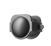 Custodia protettiva della lente compatibile con Insta360 X5, copertura del tappo dell'obiettivo della fotocamera sportiva d'azione Copripolvere a scatto con clip