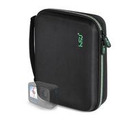 Custodia protettiva di HSU per GoPro Hero (2018), Hero 7 Black,Hero 6,5,4, LCD, nero, argento, 3+, 3, 2 e accessori, Light and Medium Security Bag, Compact and Safe Action Camera Travel Storage, verde