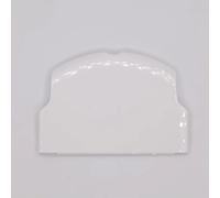 Custodia protettiva di ricambio per cover posteriore della batteria del gamepad per PSP 2000 3000 (bianca)