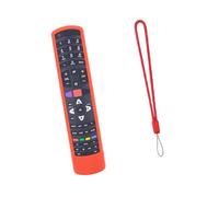 Custodia protettiva flessibile per telecomando con impugnatura in silicone testurizzato, copertura per controllo remoto RC311 310 per routine di visualizzazione domestica, impugnatura testurizzata