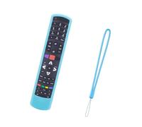 Custodia protettiva flessibile per telecomando con impugnatura in silicone testurizzato, copertura per controllo remoto RC311 310 per routine di visualizzazione domestica, impugnatura testurizzata