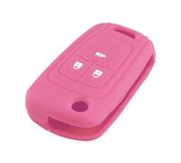 Custodia Protettiva For Chiave Auto In Silicone 3 Pulsanti Per Opel Per VAUXHALL Per Astra Per Corsa Per Antara Per Zafira Per Meriva Per Insignia Copri Chiave(Pink)