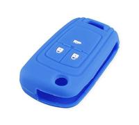 Custodia Protettiva For Chiave Auto In Silicone 3 Pulsanti Per Opel Per VAUXHALL Per Astra Per Corsa Per Antara Per Zafira Per Meriva Per Insignia Guscio Chiave(Blue)