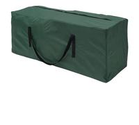 Custodia protettiva for cuscino for mobili, impermeabile, in tessuto Oxford 210D, for giardino esterno, organizzatore for albero di Natale(122x39x55cm Green 1)