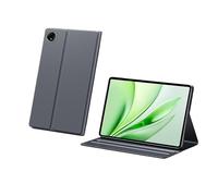 Custodia protettiva for tutto il corpo a 360 ° adatta for Honor MagicPad 3 12.5 Pro 13.3 Stand sottile portatile in pelle vegana Smart Wake Sleep(Grey,Magicpad 3 12.5)