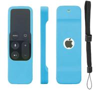 Custodia protettiva fosforescente per telecomando Apple TV di quarta e quinta generazione, cover in silicone antiurto, facile accesso a porte e