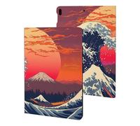 Custodia protettiva giapponese The Great Wave compatibile con iPad Pro/iPad Air3 (10,5 pollici), custodia protettiva con funzione sleep/wake