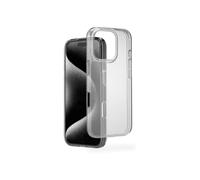 Hama Custodia per iPhone 16 Pro (custodia per cellulare, custodia protettiva per retro, custodia antigraffio, protezione extra per fotocamera e display, compatibile con ricarica wireless, trasparente,