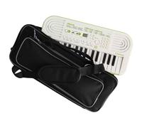 Custodia Protettiva Imbottita per Mini-Tastiere Casio SA46, SA47, SA50, SA51 - Borsa Poliestere Antistrappo con Tracolla, 48x18x6 cm - Creato da MusicalStore2005